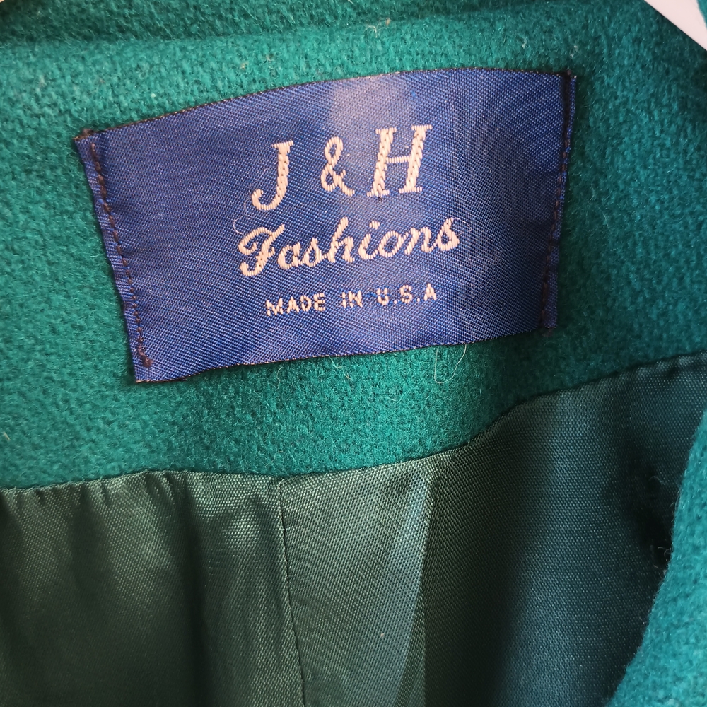 Pendleton Teal Double-Breasted Pea Coat - image 4